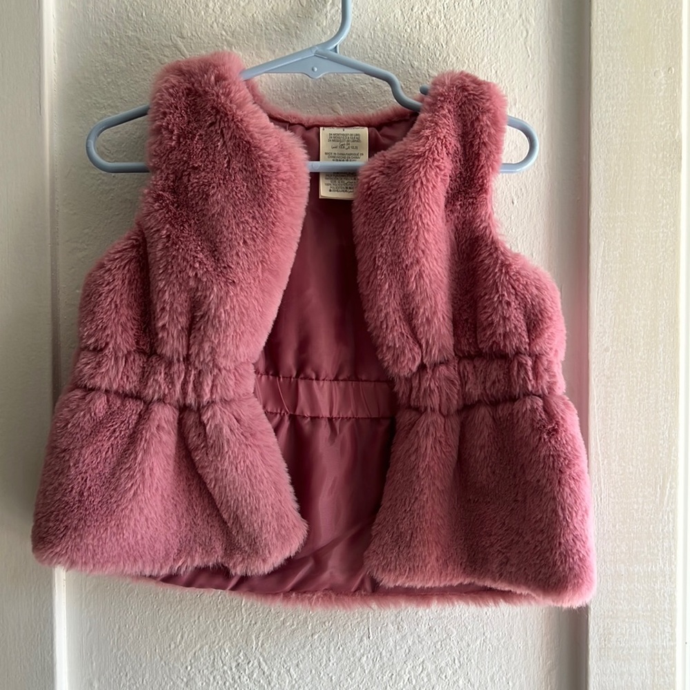 First Impressions Faux Fur Vest